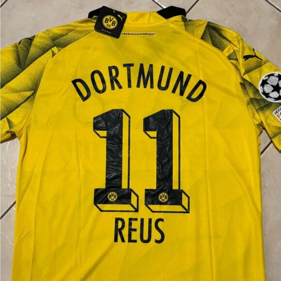 LA Galaxy Borussia Dortmund Marco Reus Jersey # 11 , Unisex - Picture 2 of 13